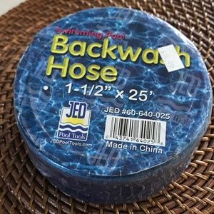 Backwash Hose 1-1/1"x25' JED Pool Tools #60-640-025